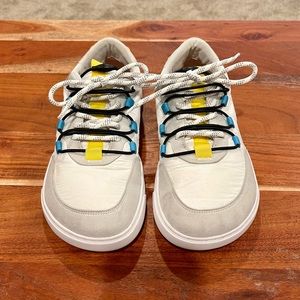 Barebarics Revive Barefoot Sneakers - White & Grey - Size 40